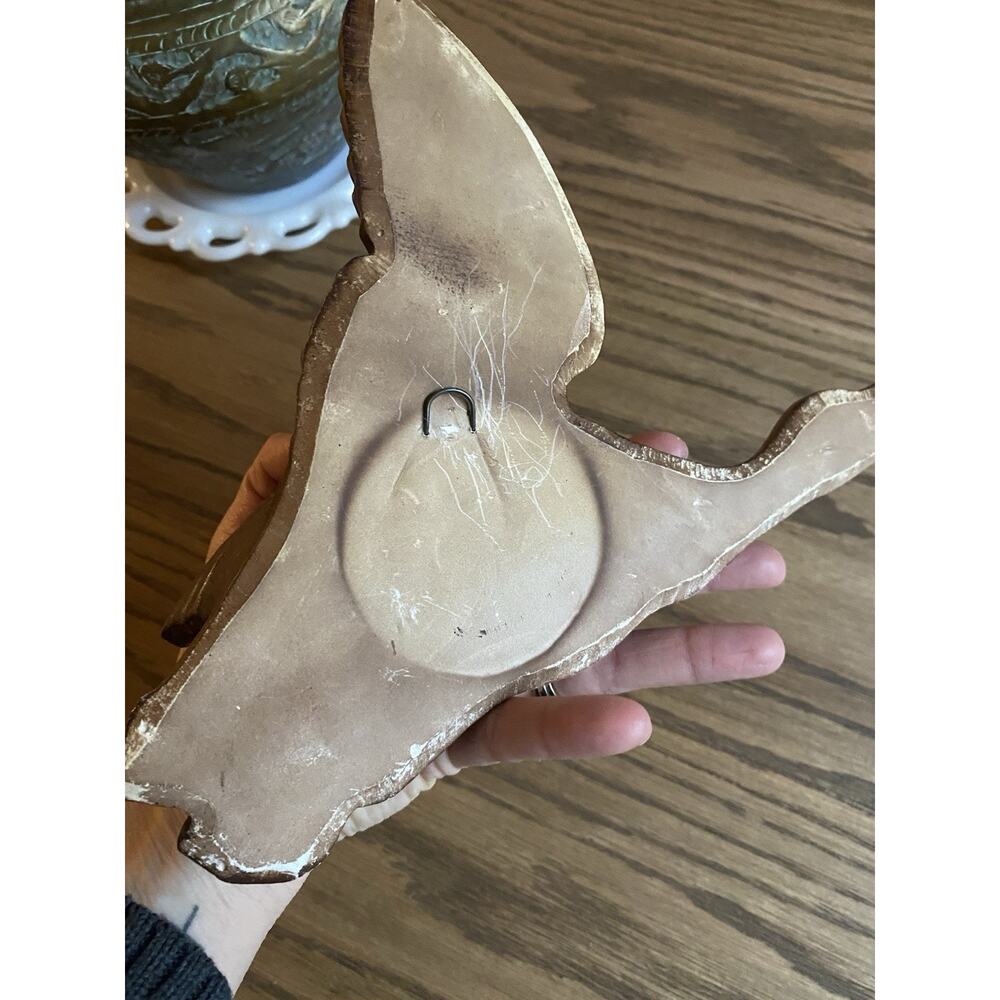 Vintage Plaster Flying Duck Wall Art Wall Hanging Duck Cottagecore Decor - Picture 5 of 8